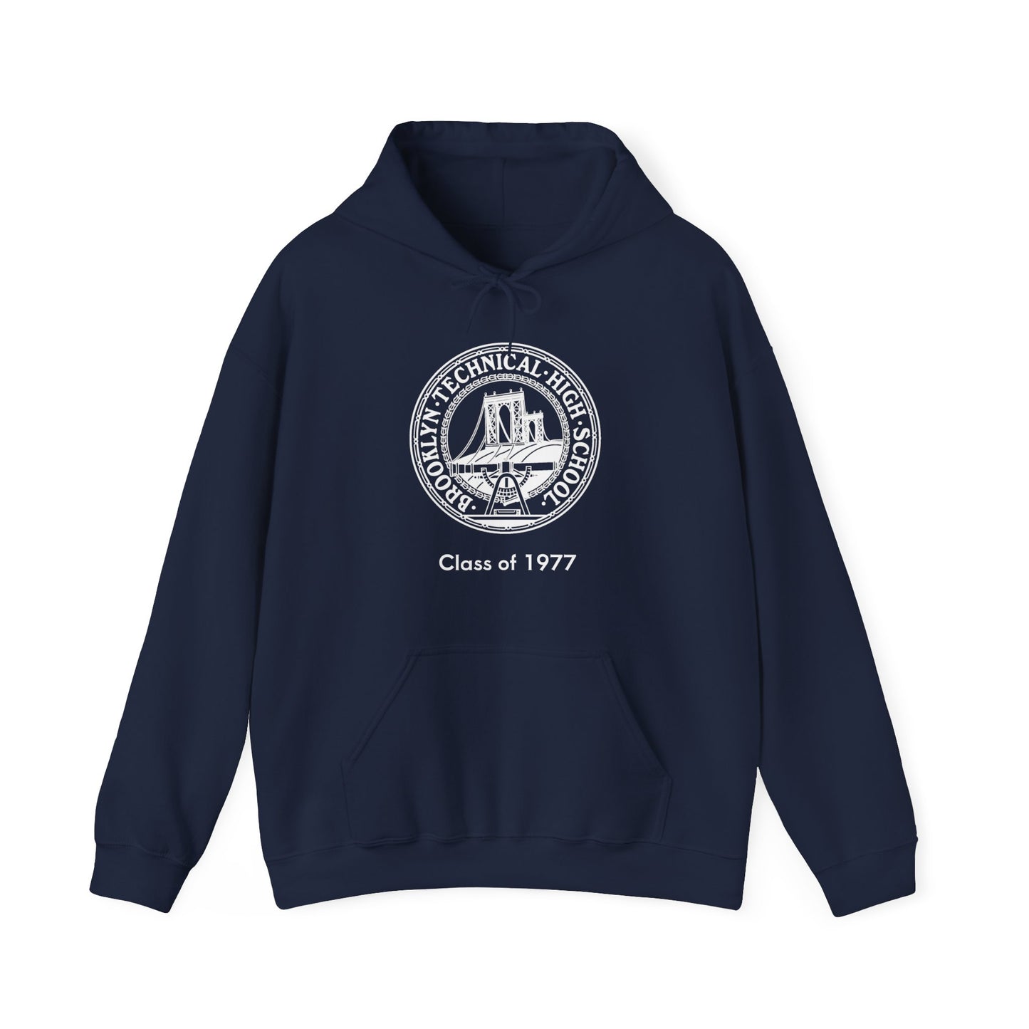 Classic Tech Seal - Men's Heavy Blend Hooded Sweatshirt - Class Of 1977