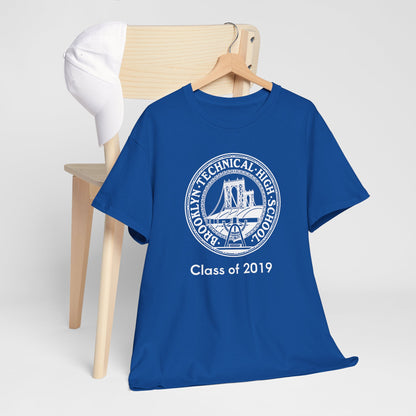 Classic Tech Logo - Men's Heavy Cotton T-Shirt - Class Of 2019