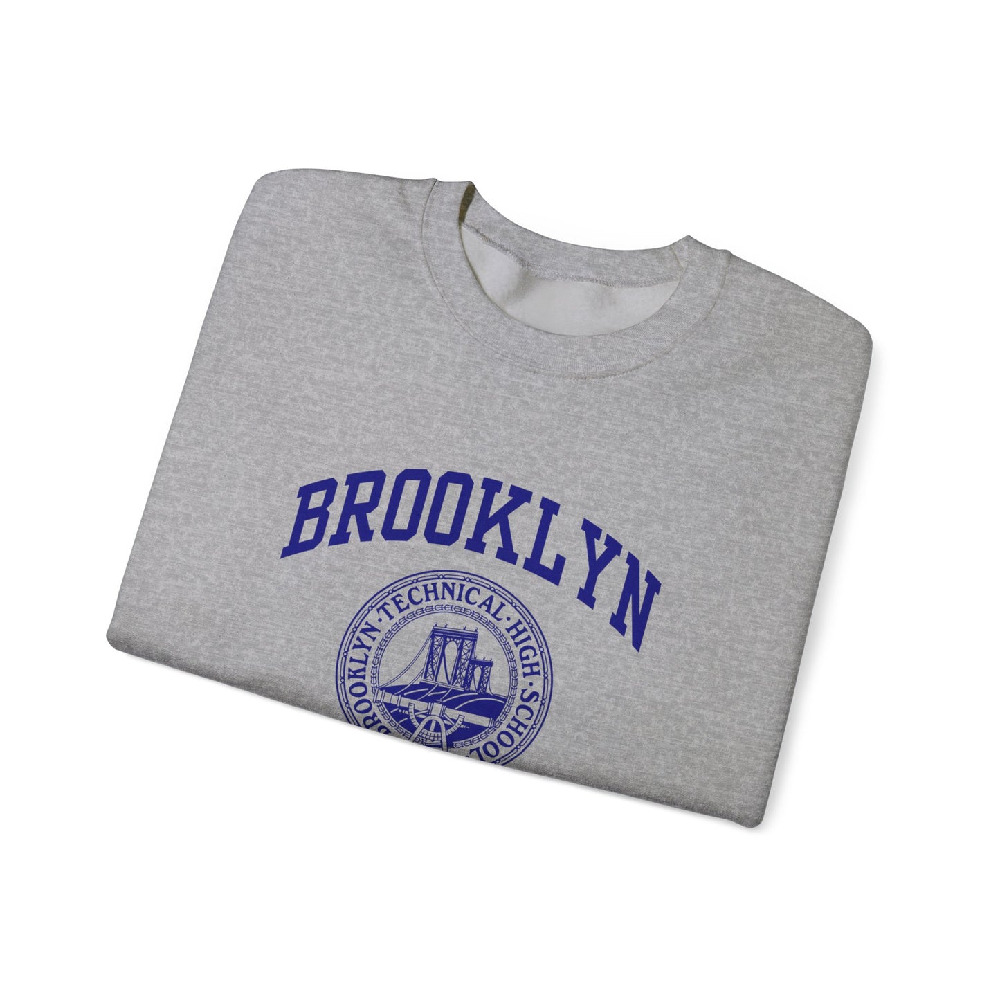 Brooklyn Tech Classic Logo - Men's Heavy Blend™ Crewneck Sweatshirt - Class of 2019