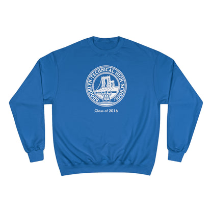 Classic Tech Seal - Champion Crewneck Sweatshirt - Class Of 2016