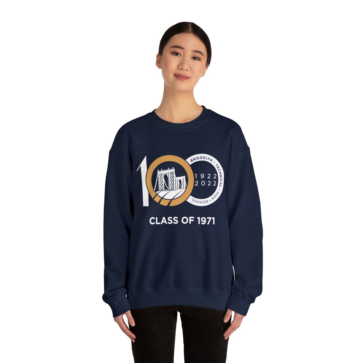 Centennial - Men's Heavy Blend Crewneck Sweatshirt - Class Of 1971