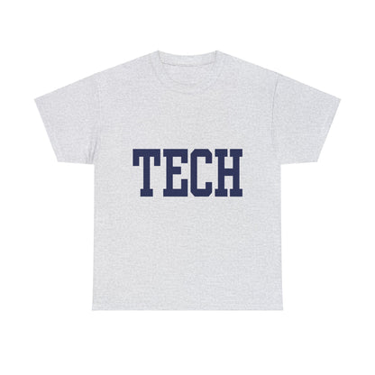 Tech - Classic Font - Men's Heavy Cotton T-Shirt