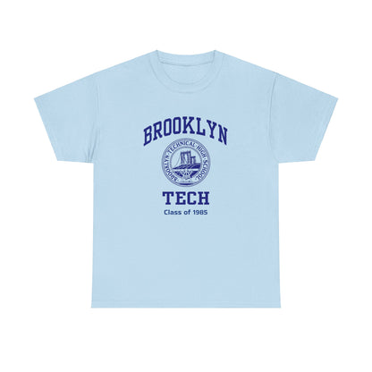 Brooklyn Tech Classic Logo - Men's Heavy Cotton T-Shirt - Class of 1985