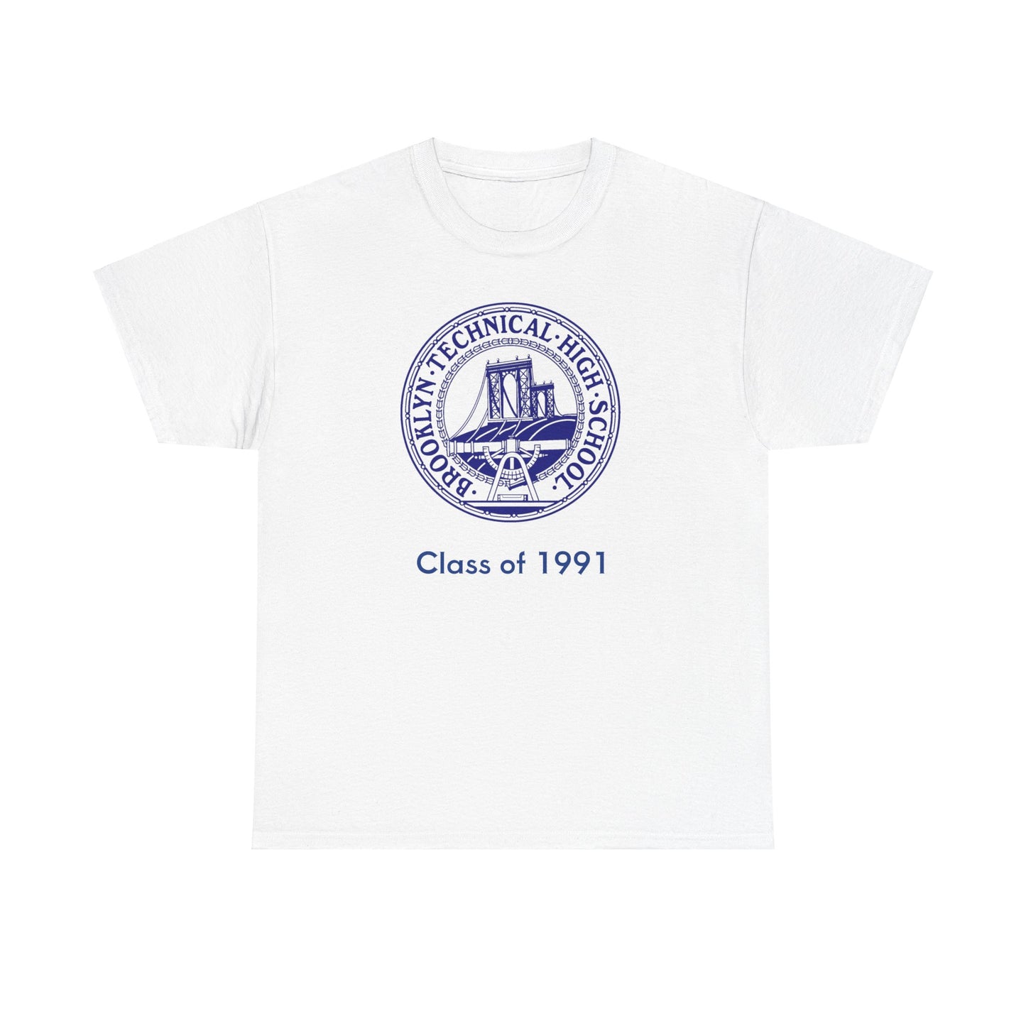 Classic Tech Seal - Men's Heavy Cotton T-Shirt - Class Of 1991