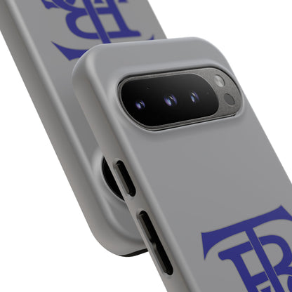 Stacked Logo - Tough Phone Cases - Gray - Google phones