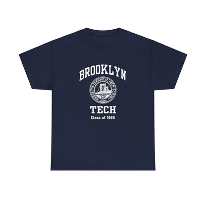 Brooklyn Tech Classic Logo - Men's Heavy Cotton T-Shirt - Class of 1956