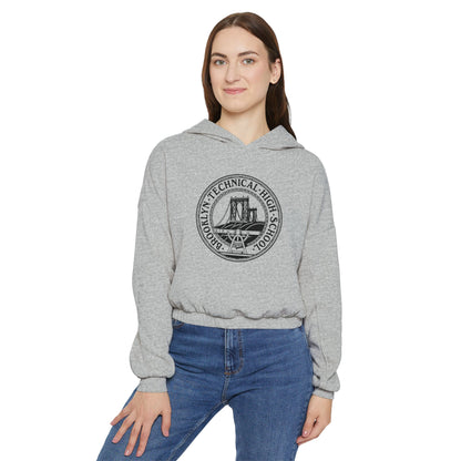 Classic Tech Logo - Ladies' Cinched Bottom Hoodie
