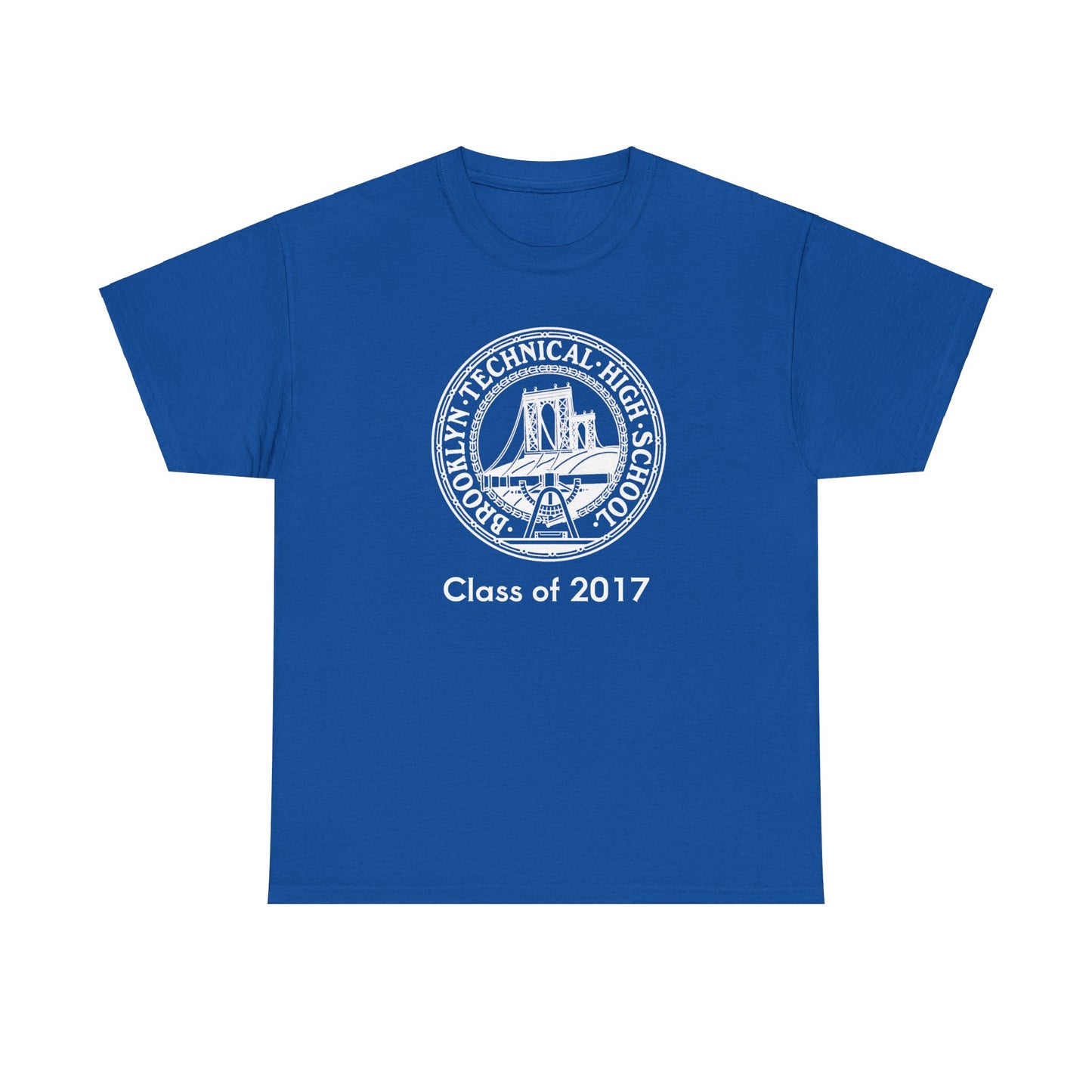 Classic Tech Logo - Men's Heavy Cotton T-Shirt - Class Of 2017