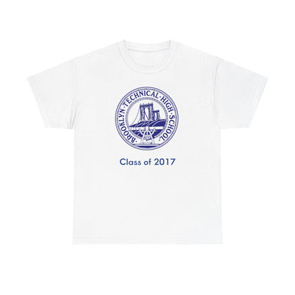 Classic Tech Logo - Men's Heavy Cotton T-Shirt - Class Of 2017