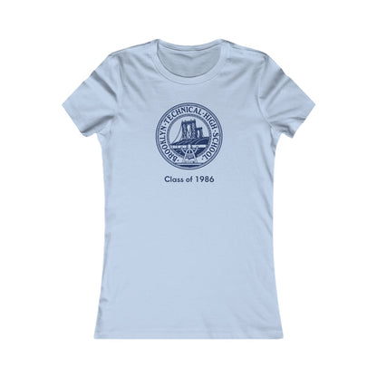 Classic Tech Logo - Class of 1986 - Ladies Favorite Tee