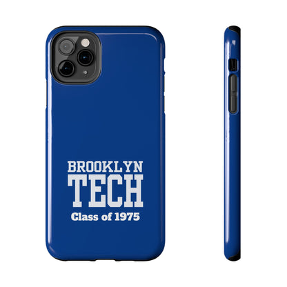 Brooklyn Tech Class of 1975 Tough Phone Case - Blue