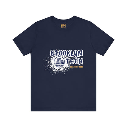 Class Of 1990 Commemorative Unisex Jersey Short Sleeve T-Shirt - Gold Font