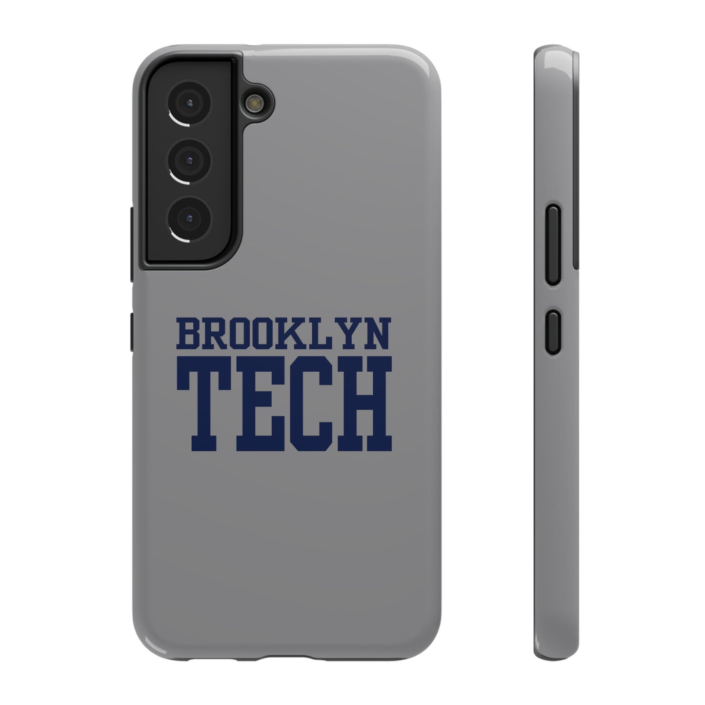 Brooklyn Tech - Impact-Resistant Phone Cases - Iphone Or Samsung - Gray