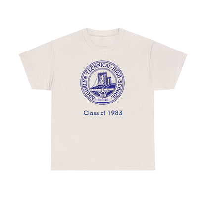 Classic Tech Seal - Men's Heavy Cotton T-Shirt - Class Of 1983