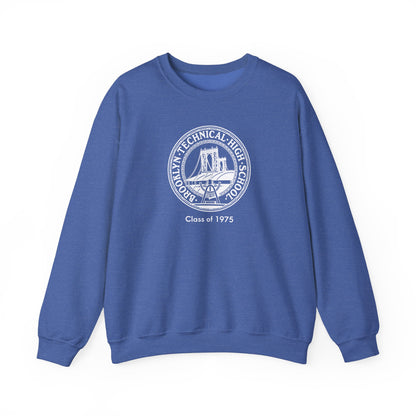Classic Tech Logo - Class Of 1975 - Men's Heavy Blend™ Crewneck Sweatshirt