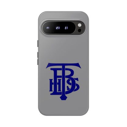 Stacked Logo - Tough Phone Cases - Gray - Google phones