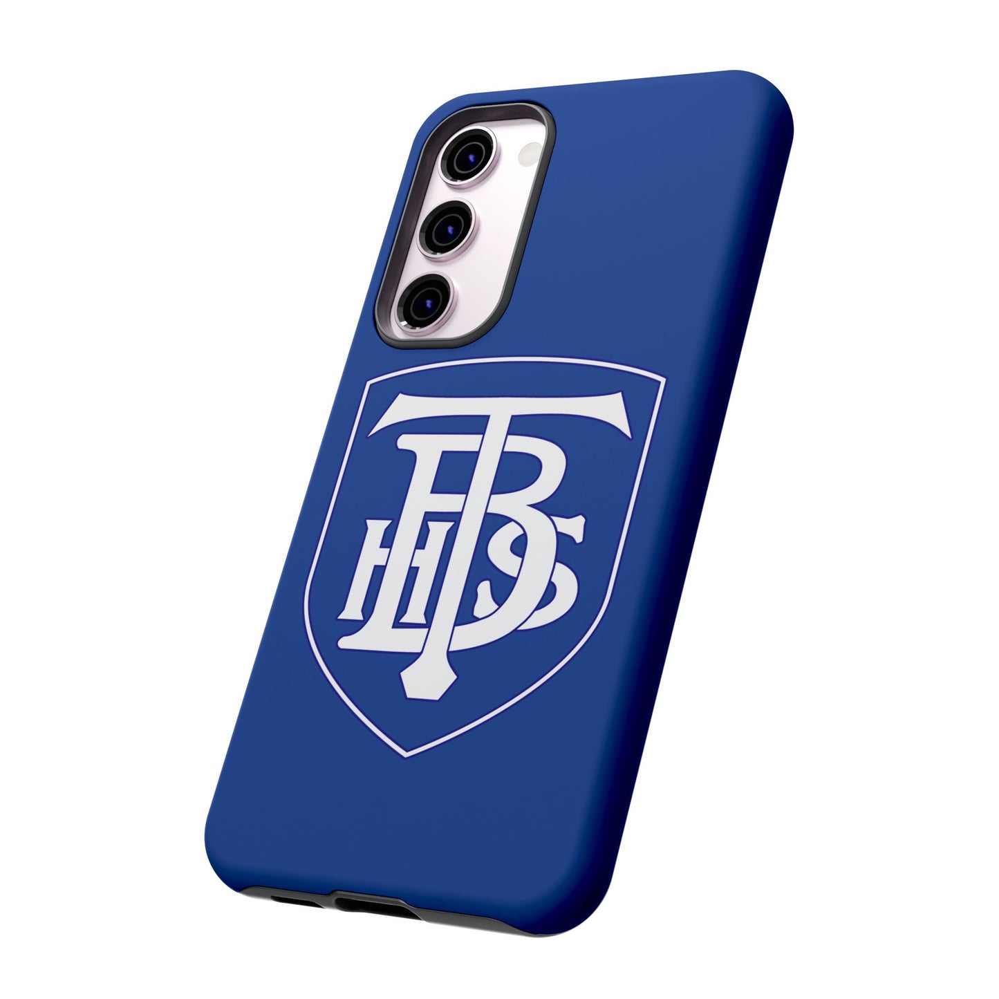 Stacked Logo - Tough Phone Cases - Navy