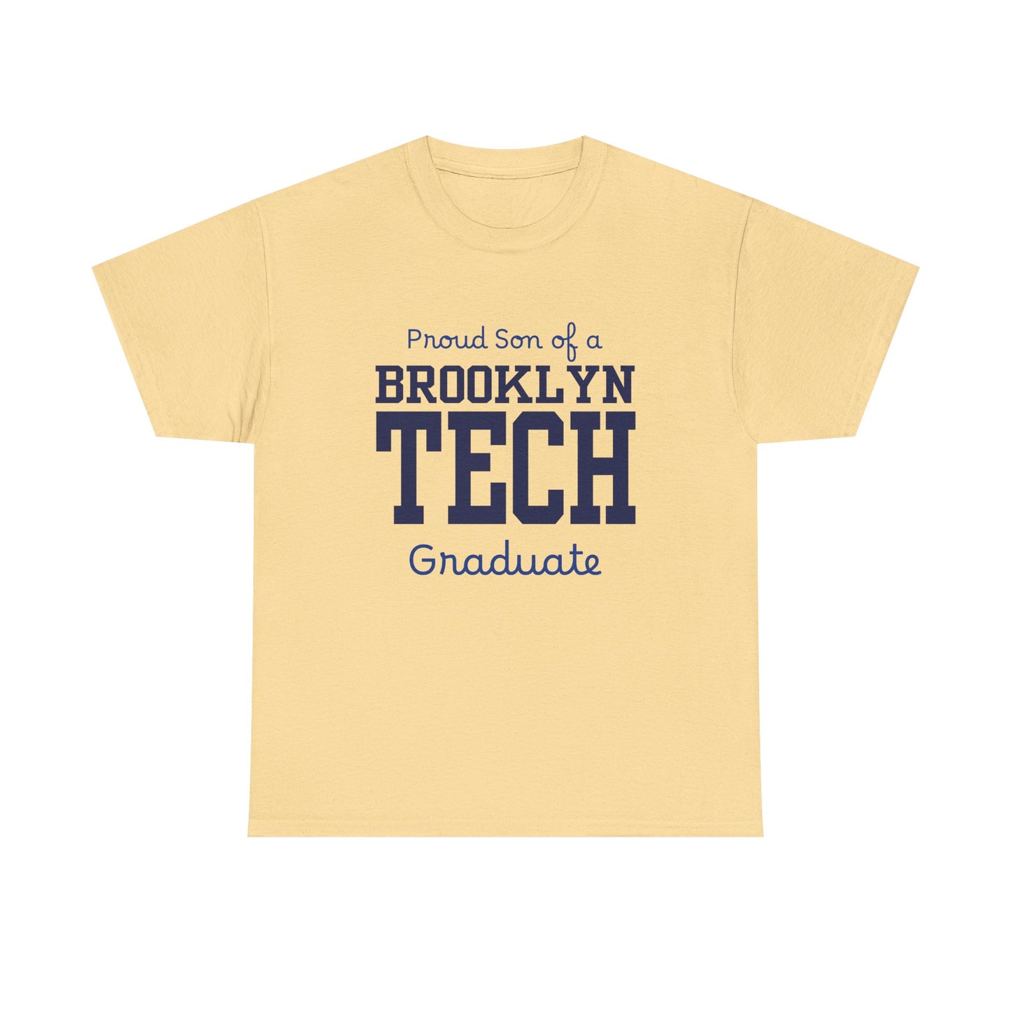 Family - Proud Son Of A Tech Graduate - Men's Heavy Cotton T-Shirt