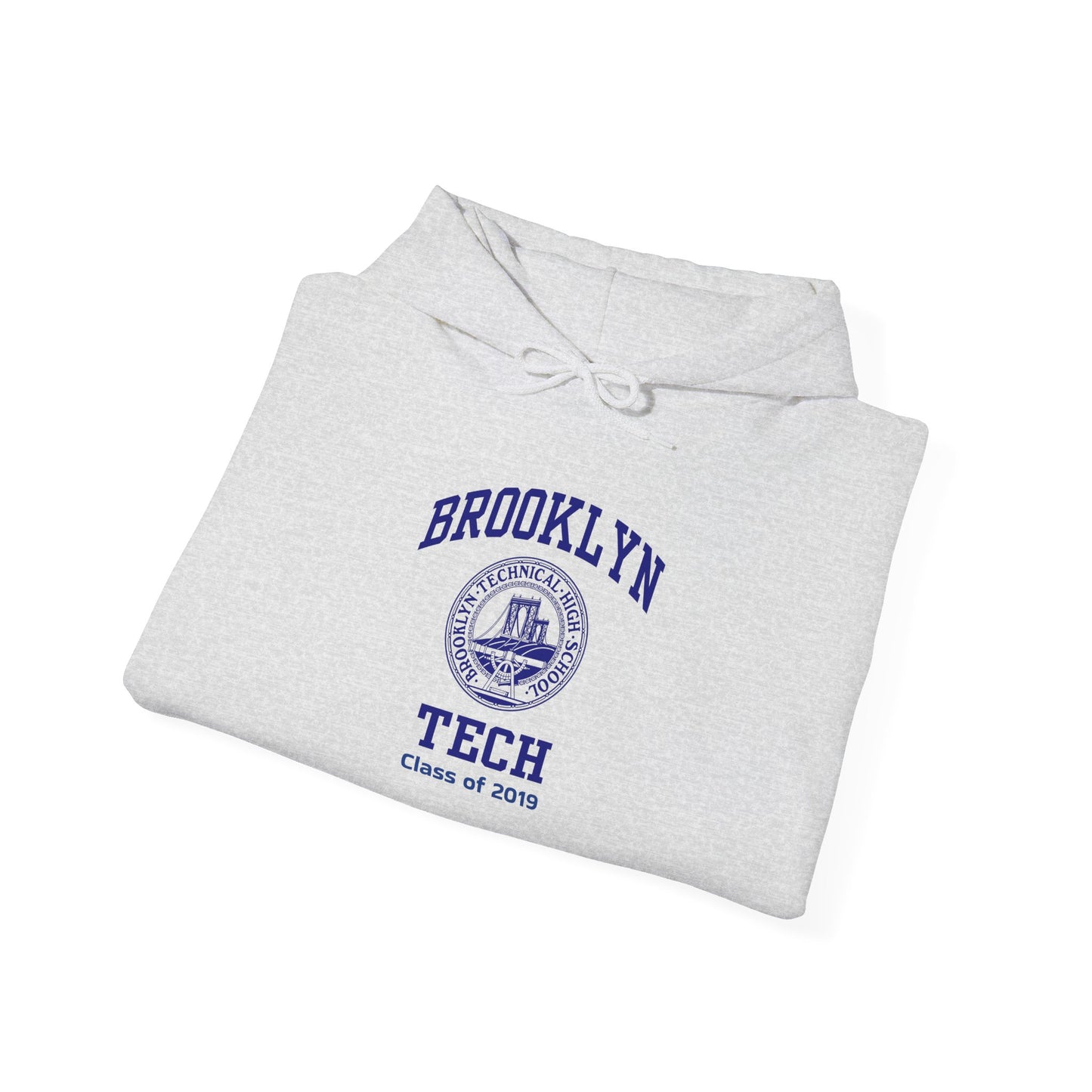 Brooklyn Tech Classic Logo - Men's Heavy Blend™ Hooded Sweatshirt - Class of 2019