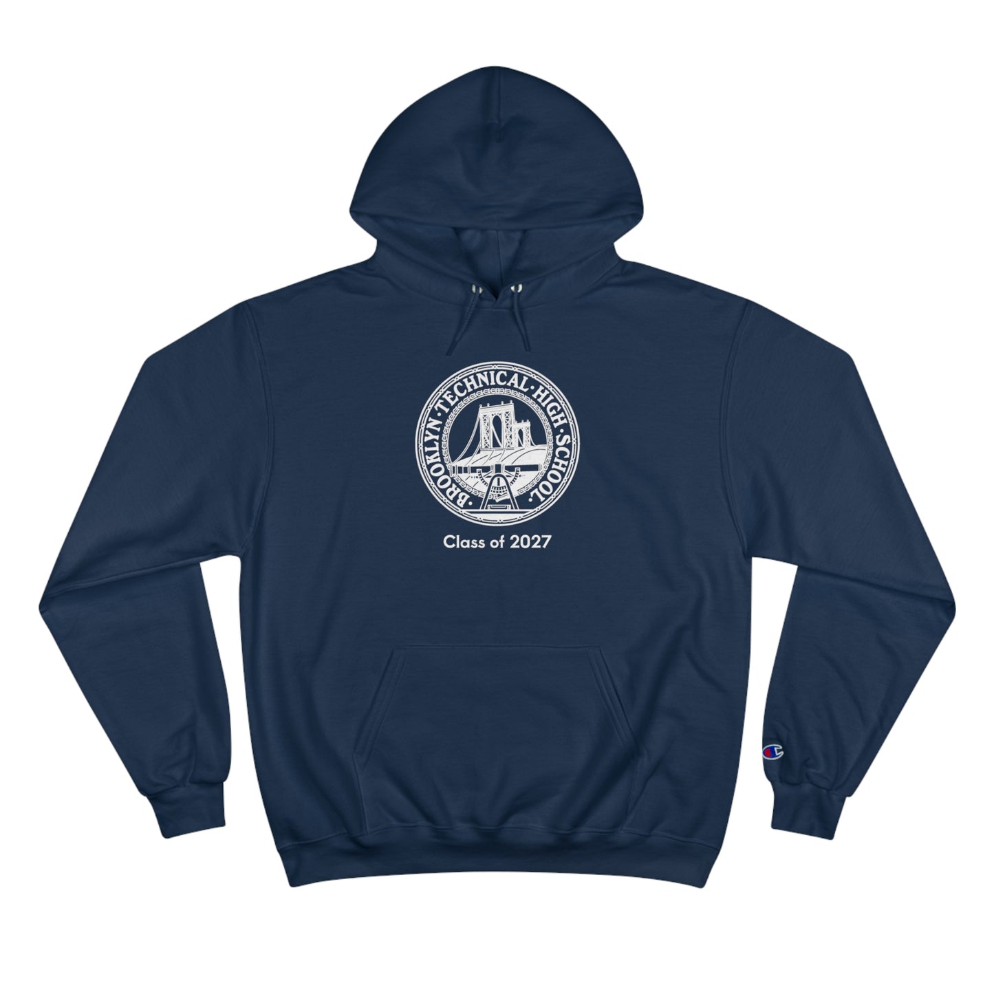 Classic Tech Logo - Champion Hoodie - Class Of 2027