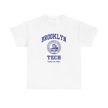 Brooklyn Tech Classic Logo - Men's Heavy Cotton T-Shirt - Class of 1967