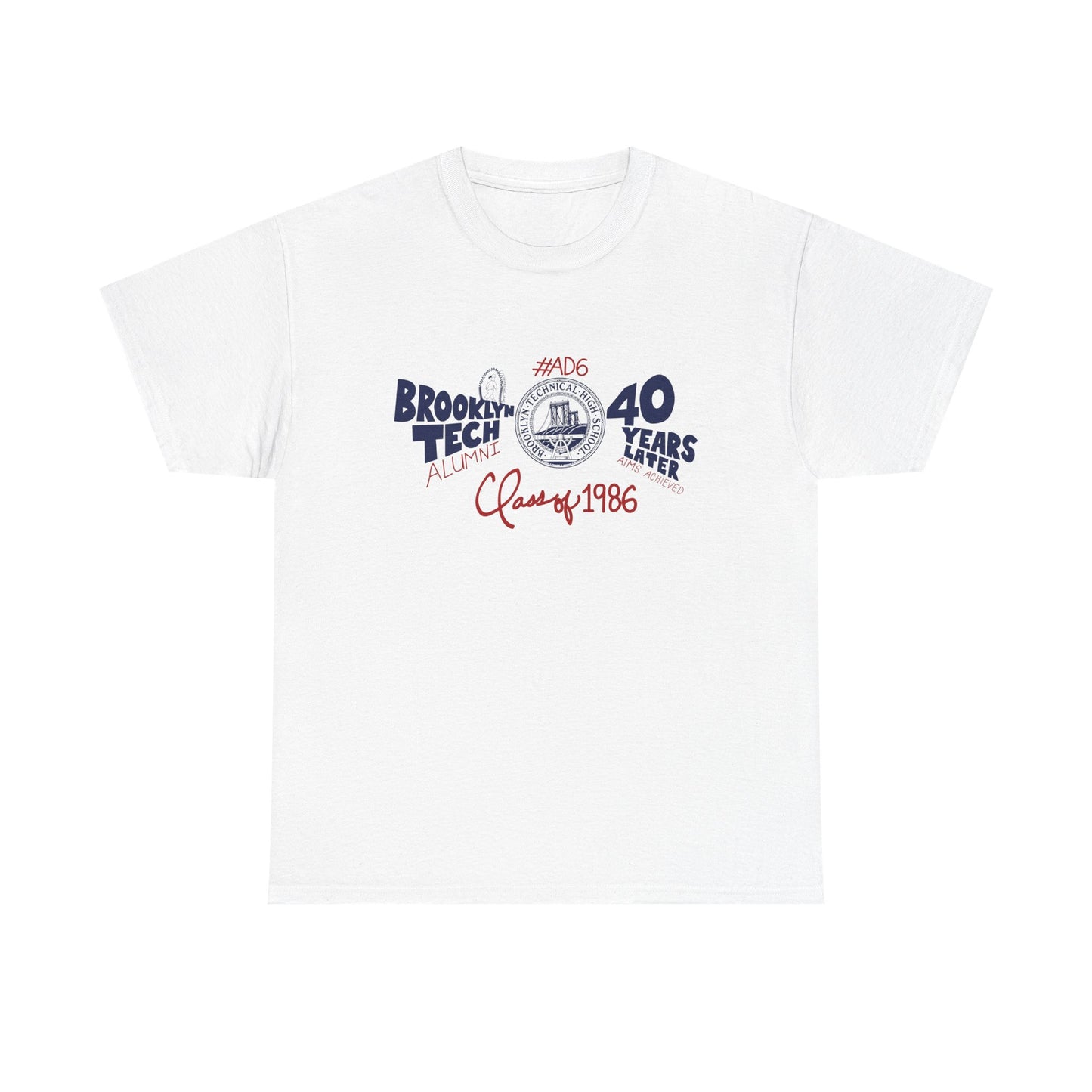 Class of 1986 Commemorative Unisex Heavy Cotton T-Shirt
