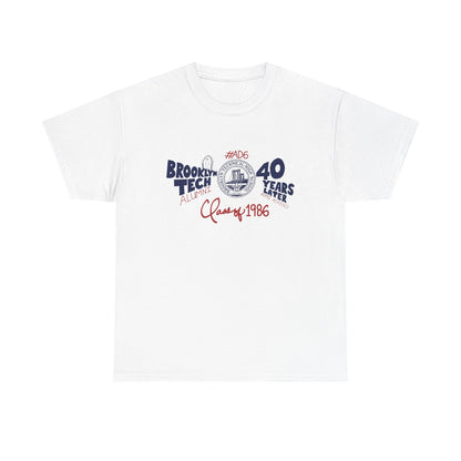 Class of 1986 Commemorative Unisex Heavy Cotton T-Shirt