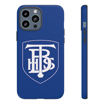 Stacked Logo - Tough Phone Cases - Navy