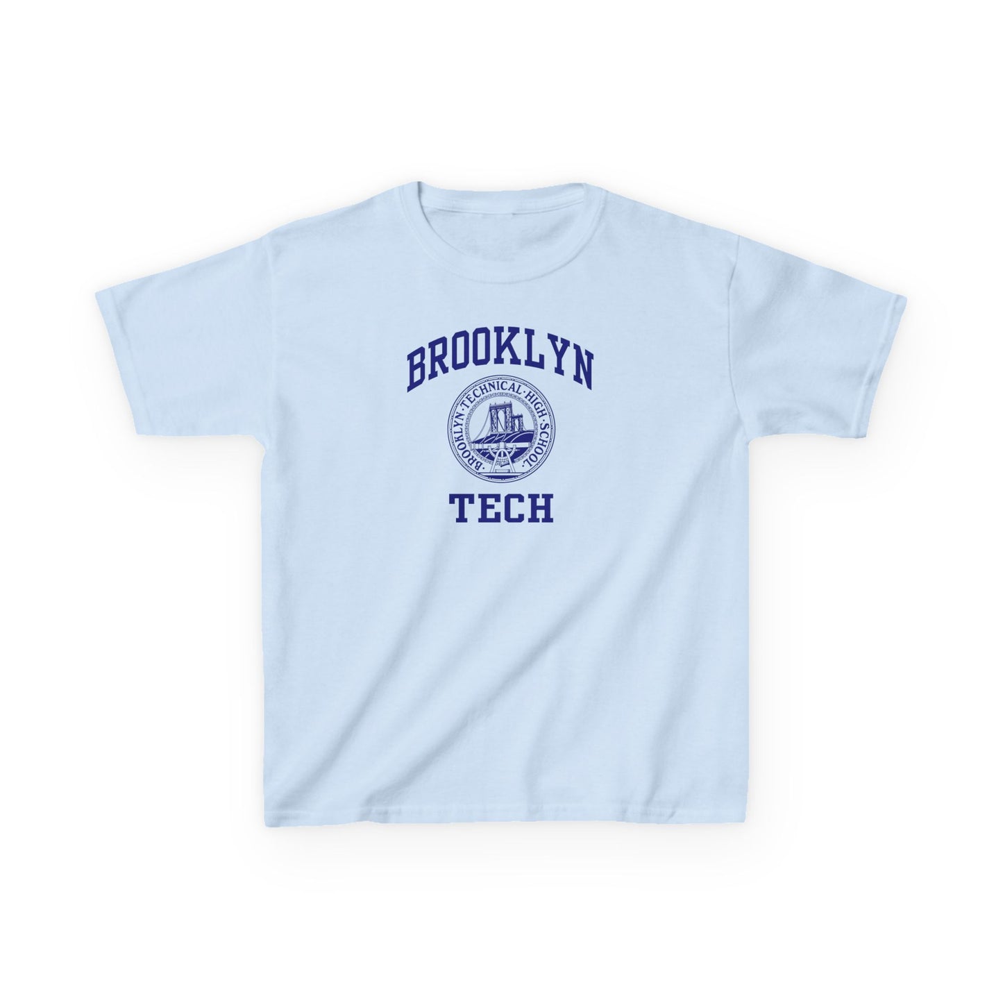 Family - Classic Brooklyn Tech Logo - Kids Heavy Cotton™ T-Shirt