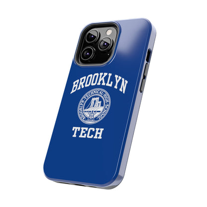 Brooklyn Tech Classic Logo - Tough Phone Cases - Navy