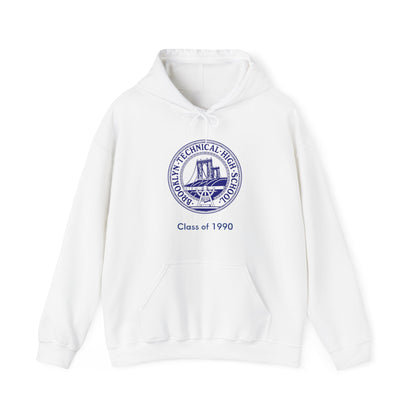 Classic Tech Logo - Men's Heavy Blend Hoodie - Class Of 1990