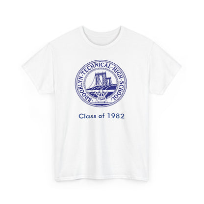 Classic Tech Logo - Men's Heavy Cotton T-Shirt - Class Of 1982