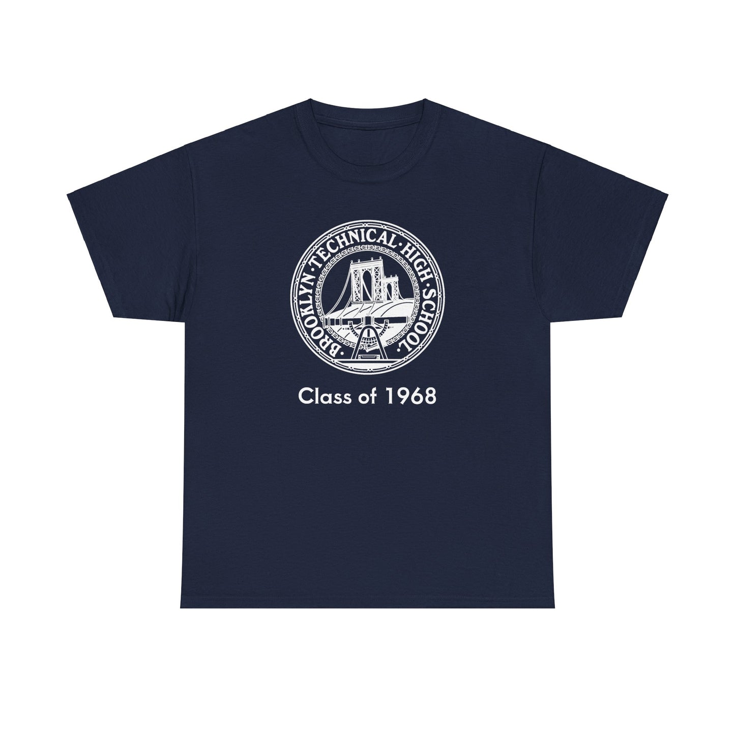 Classic Tech Seal - Men's Heavy Cotton T-Shirt - Class Of 1968