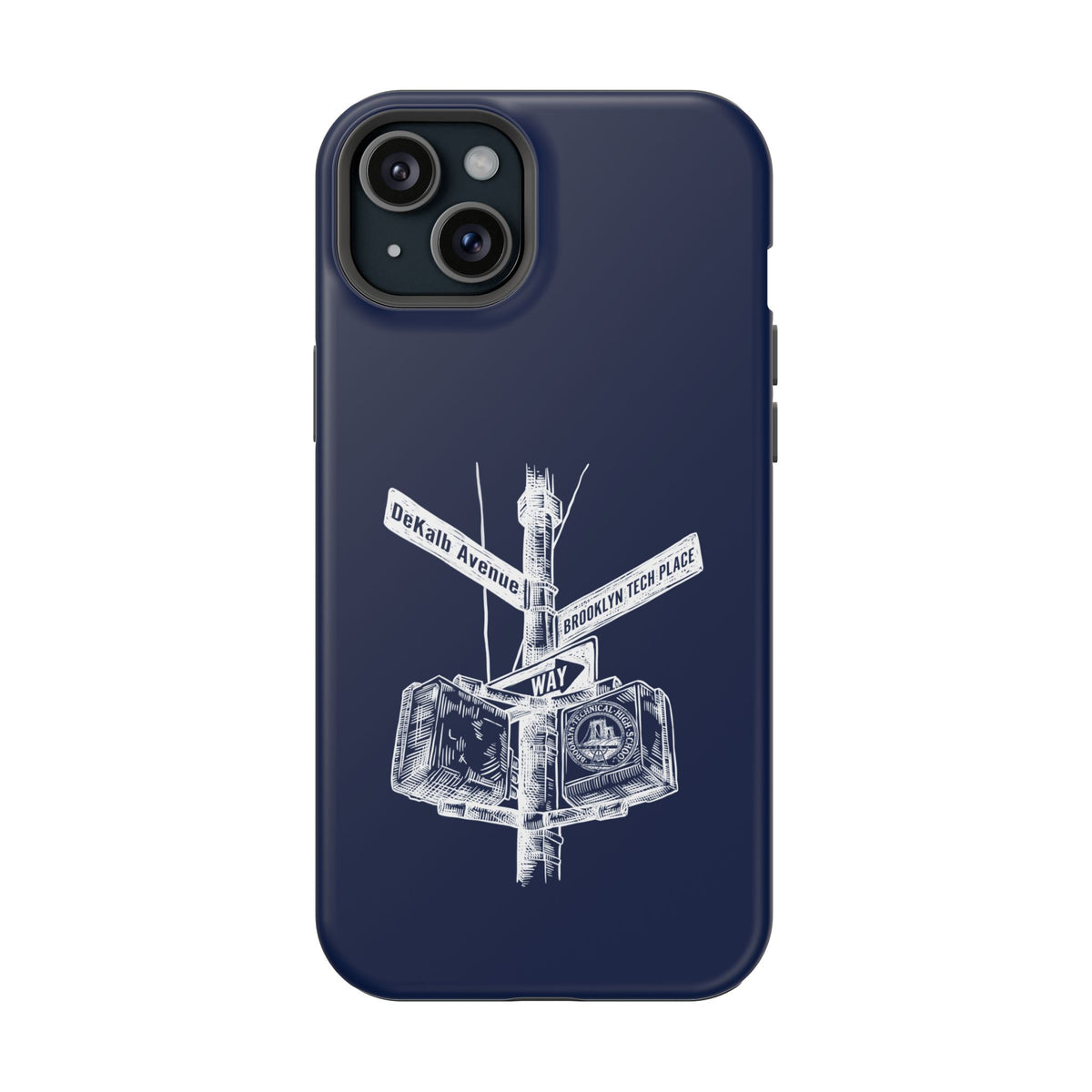 Dekalb Avenue & Brooklyn Tech Pl Magnetic Phone Case