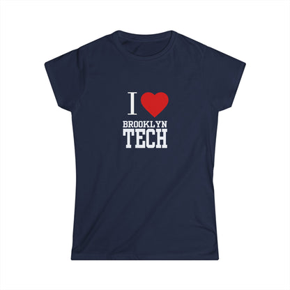 Boutique - I Love Brooklyn Tech Ladies T-Shirt