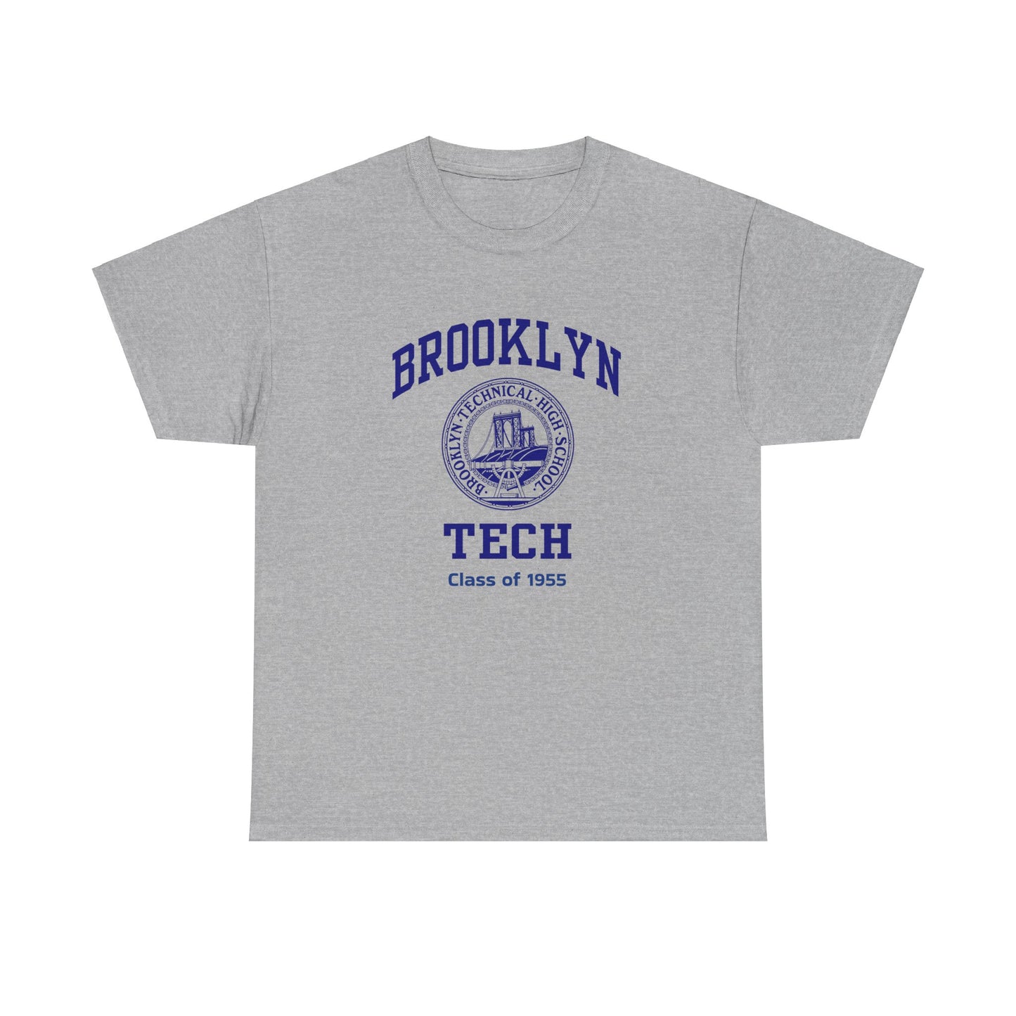 Brooklyn Tech Classic Logo - Men's Heavy Cotton T-Shirt - Class of 1955