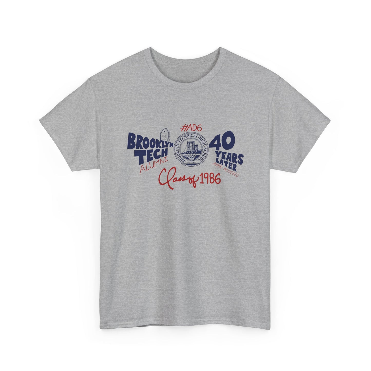 Class of 1986 Commemorative Unisex Heavy Cotton T-Shirt
