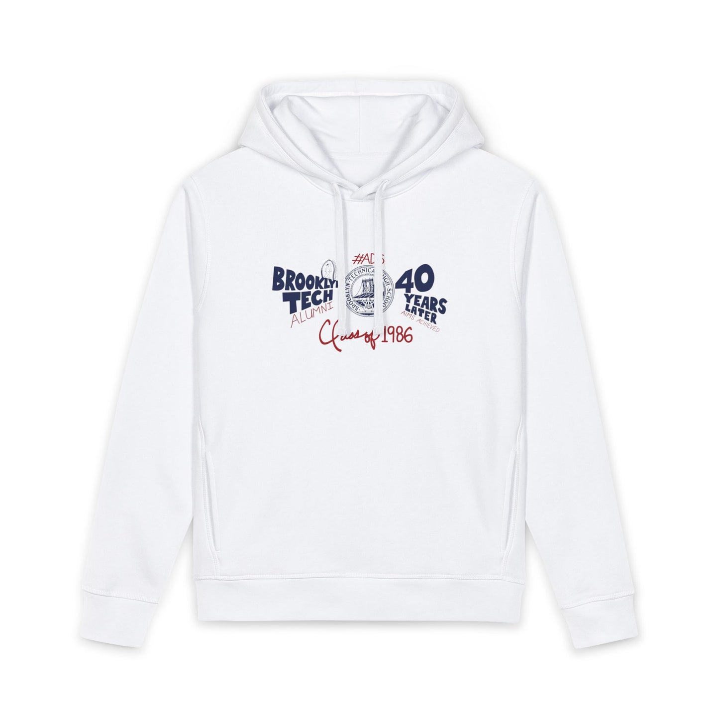 Class of 1986 Commemorative Unisex Organic Side Pocket Hoodie
