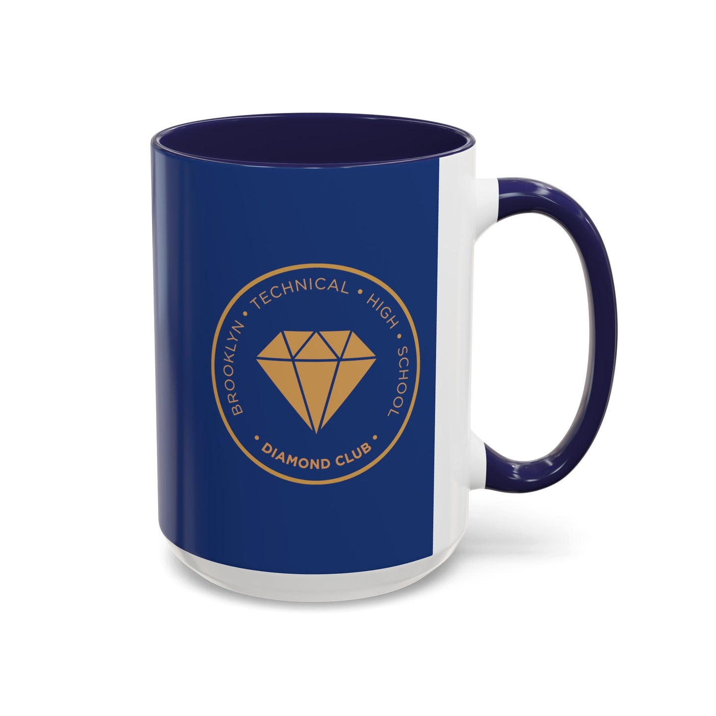 Diamond Club - Accent Mug - Navy/gold