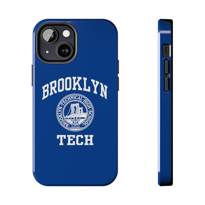 Brooklyn Tech Classic Logo - Tough Phone Cases - Navy