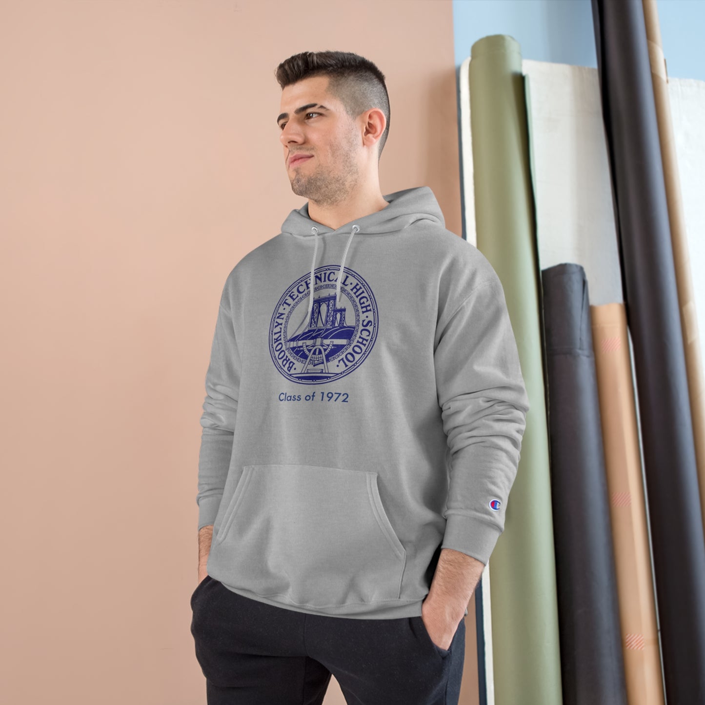 Classic Tech Seal - Champion Hoodie - Class Of 1972