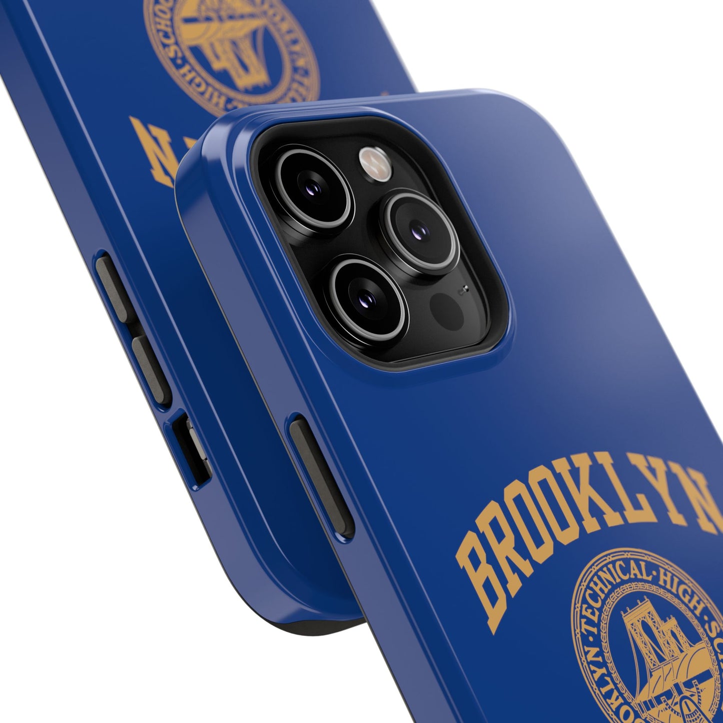 Brooklyn Tech Classic Logo - Impact-Resistant Phone Cases - Iphone Or Samsung - Navy