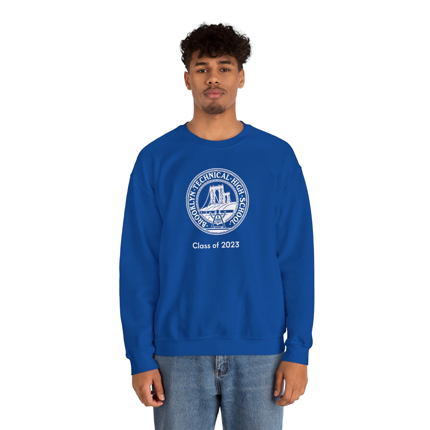 Classic Tech Logo - Class of 2023 - Men's Heavy Blend™ Crewneck Sweatshirt