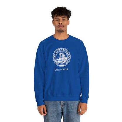 Classic Tech Logo - Class of 2023 - Men's Heavy Blend™ Crewneck Sweatshirt