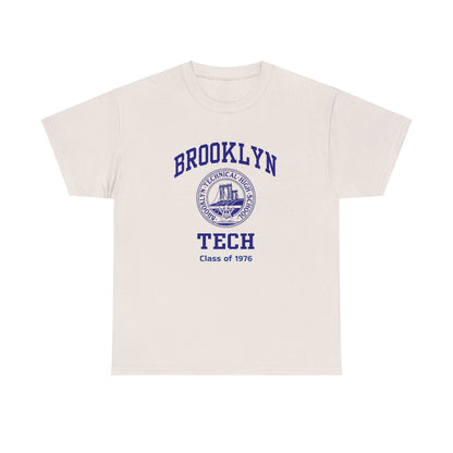 Brooklyn Tech Classic Logo - Men's Heavy Cotton T-Shirt - Class of 1976