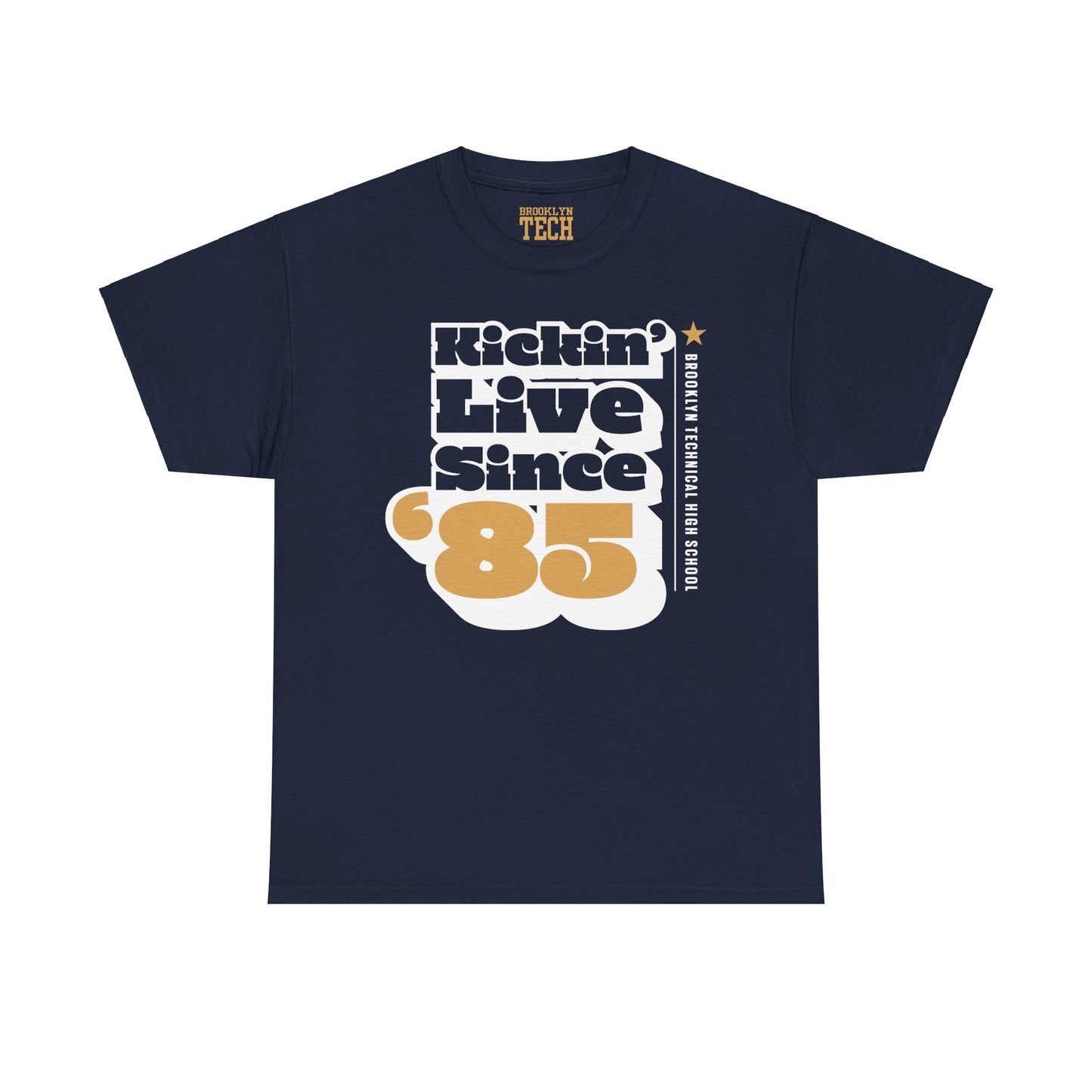 Class Of 1985 Commemorative Unisex Heavy Cotton T-Shirt - Kickin' Live Since '85