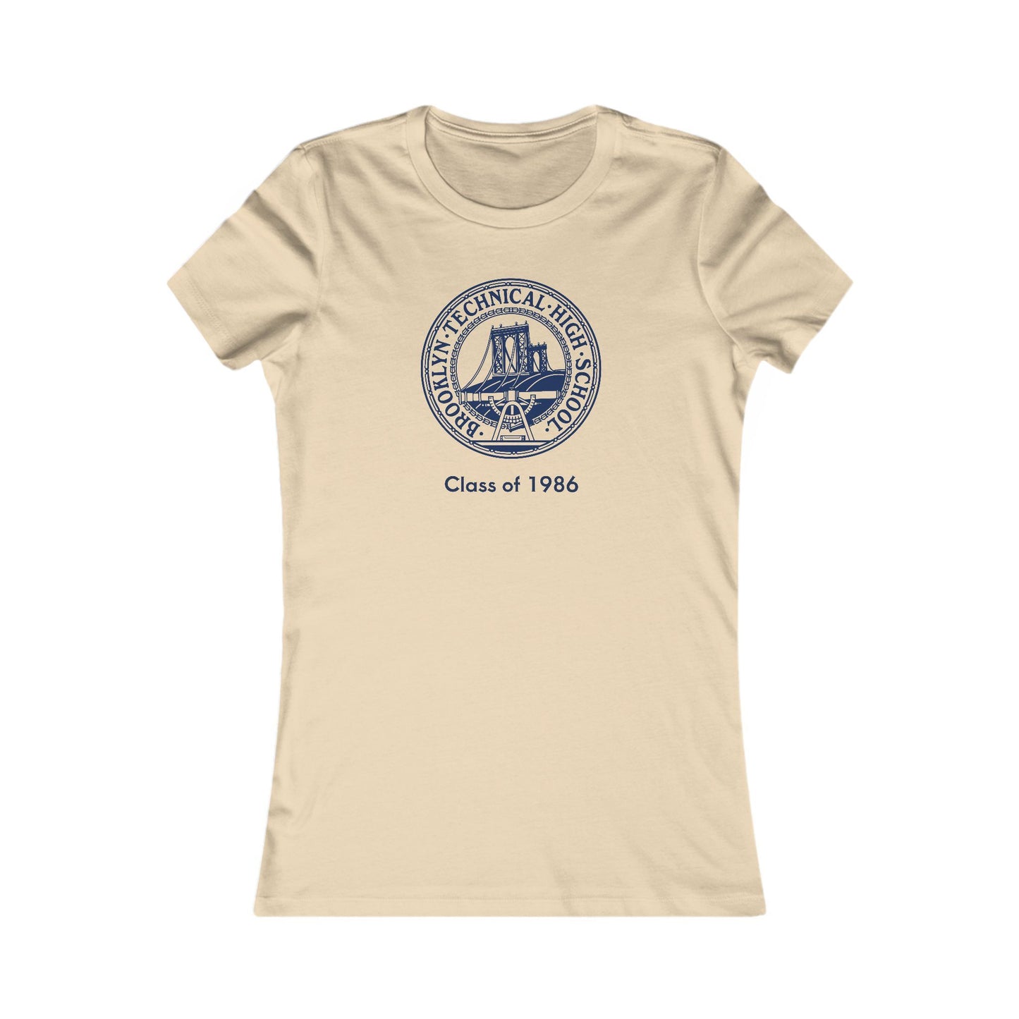 Classic Tech Logo - Class of 1986 - Ladies Favorite Tee