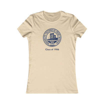 Classic Tech Logo - Class of 1986 - Ladies Favorite Tee