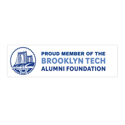 Family -  Bumper Stickers - Proud Member Of The Alumni Foundation - White