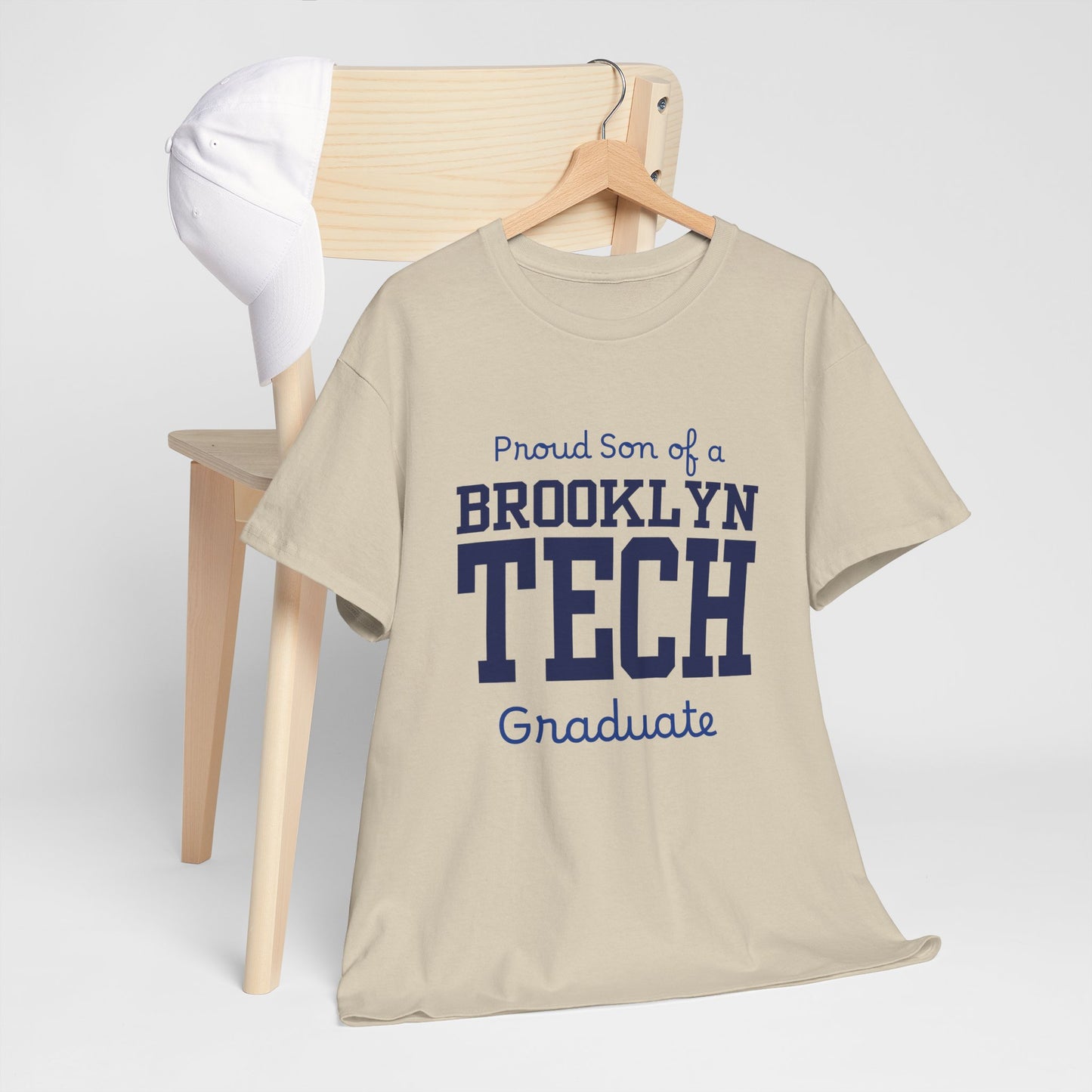 Family - Proud Son Of A Tech Graduate - Men's Heavy Cotton T-Shirt